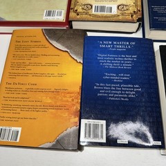 Dan Brown 7 Hardcover Book Lot Robert Langdon Series Set 1-7 HCDJ