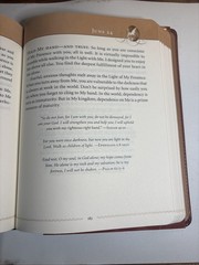 Jesus Calling, Large Text Brown Leathersoft, with Full Scriptures~New