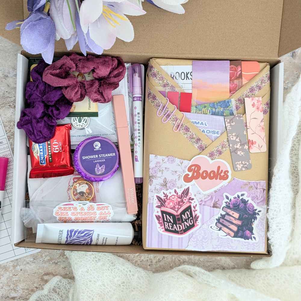 Book Blind Date Surprise Book Box For Romantasy Readers, Choose Your Genre Gift