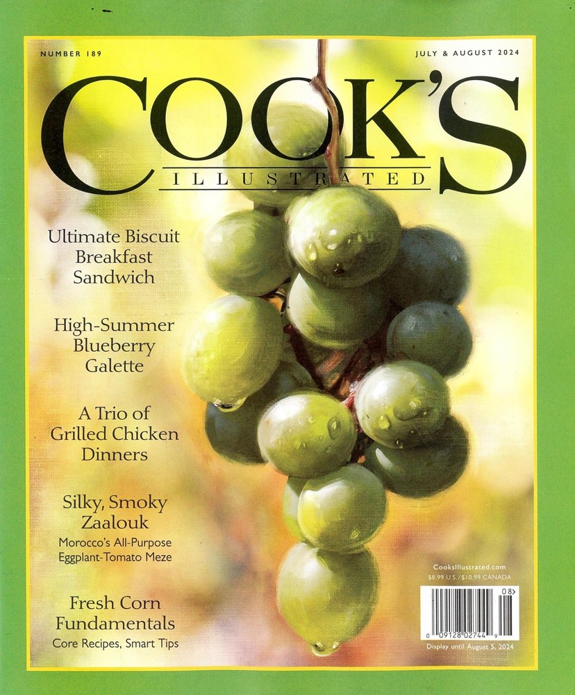COOK’S ILLUSTRATED MAGAZINE – JULY / AUGUST 2024 / N. 189
