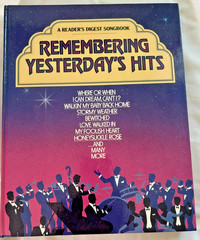 Lot of 3 Reader’s Digest Songbooks Remembering Yesterday, Faith & Joy, Popular
