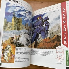Mobile Suit Gundam Wing Technical Manual Book #1 Tokyopop Anime Wing Zero