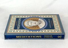 Rare – Meditations by Marcus Aurelius & George Long Deluxe Slipcased Silkbound