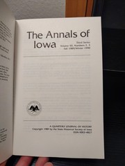 Annals of Iowa Fall 1989 Winter 1990 Special Issue Perspectives on Sioux City