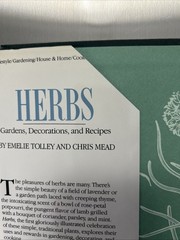 Herbs Garden, Decorations & Recipes Hard Cover 1985 244 Pages Color