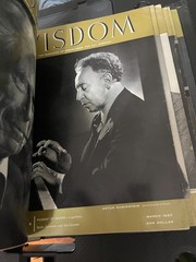 WISDOM Magazine 1957 Lot Of 8 Volume Two Freud, Roosevelt, Eisenhower