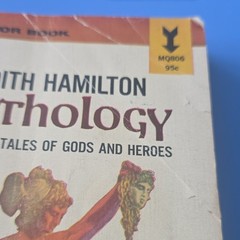 Edith Hamilton Mythology (A Mentor Book) PB Reprint Illus Steele Savage