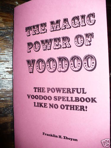 THE MAGIC POWER OF VOODOO book occult MAGICK witchcraft powerful spells – RARE!