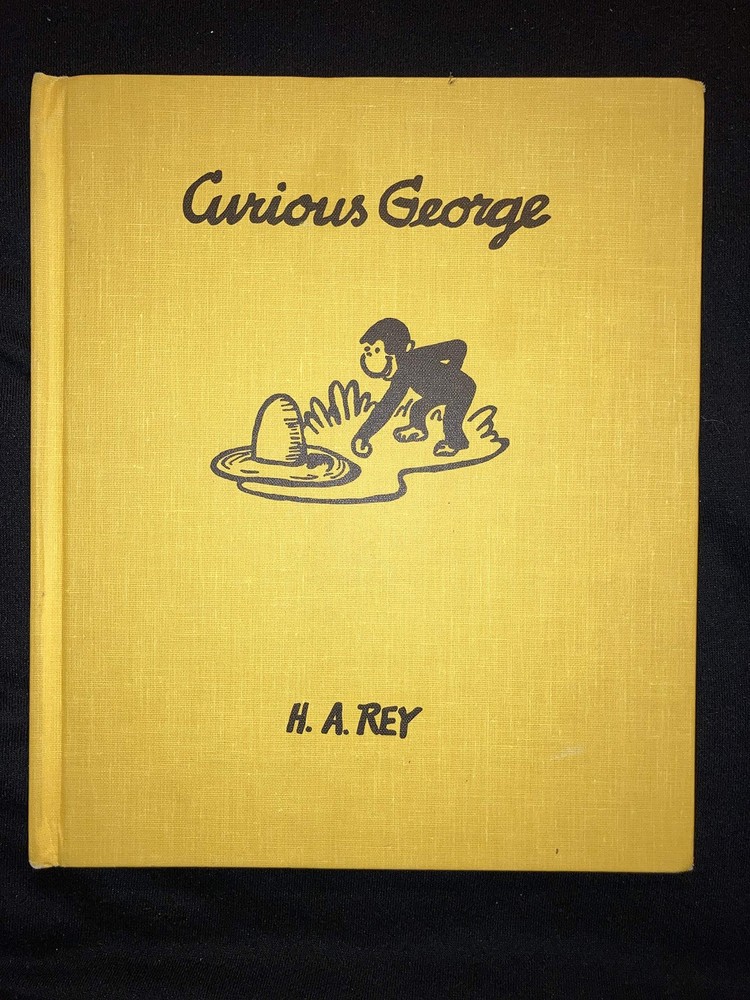 Curious George H.a. Rey (Hardcover Book Club Edition 1969) (Book club Editio…