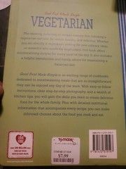 Good Food Made Simple: Vegetarian, Cook Book