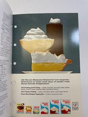 VINTAGE 1965 COOKBOOK SWEET MOMENTS DESSERTS GENERAL FOOD 44 PAGES VG