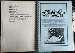 Vintage Sears Multi-Power Microwave Miracles Cookbook Recipes Cook Book