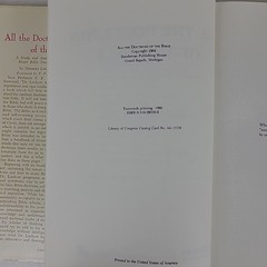 All The Doctrines Of The Bible by Herbert Lockyer 1980 Vintage Hardcover DJ