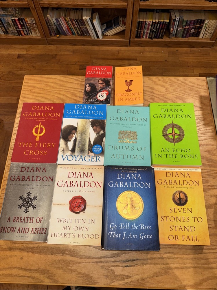 Outlander Series complete set 9 Diana Gabaldon 1 is a hardcover + bonus book