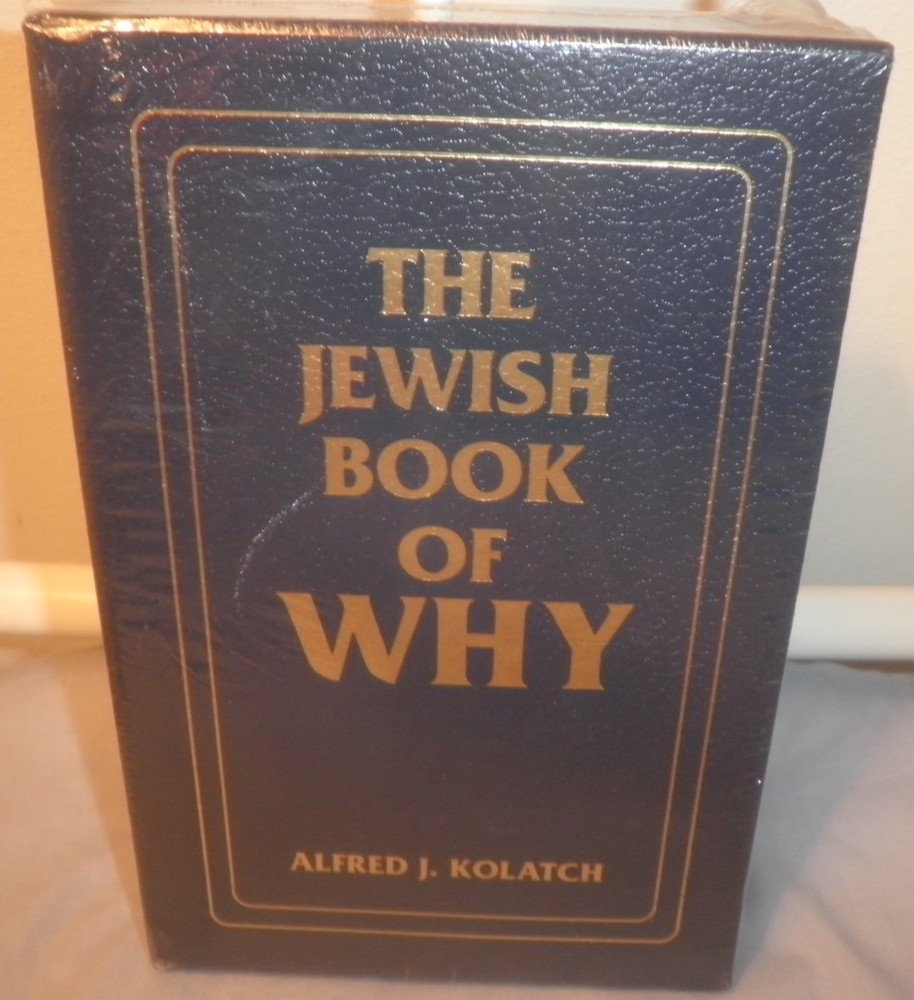 The Jewish Book of Why & The Second Jewish Book of Why 2 Volumes-New-Sealed F/SP