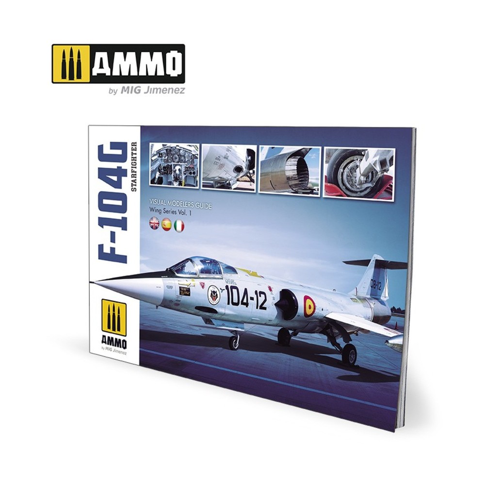 AMMO Painting Reference F-104G Starfighter – Visual Modelers Guide New