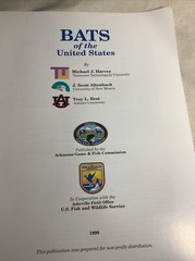 VTG Books Of BATS OF THE UNITED STATES ~ 64 Pages