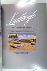 Lindbergh and Commercial Aviation by Don Thomas ©1988 1sr Edition PB