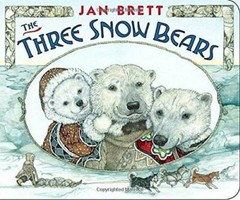 The Three Snow Bears – Board book By Brett, Jan – GOOD