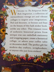 Antiquarian Sticker Book: Imaginarium by Odd Dot (2022, Over 1000 Stickers)
