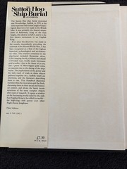 Sutton Hoo Ship Burial: A Handbook by Bruce-Mitford, Rupert HC With Dust Jacket