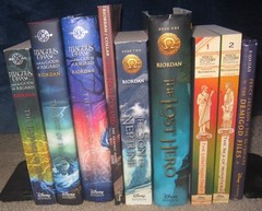 Lot of 12 books by Rick Riordan – mixed lot – Percy Jackson, Magnus Chase, etc