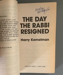 Lot 10 Harry Kemelman Rabbi Small Paperback Books Mysteries Vintage 1980s 1990s