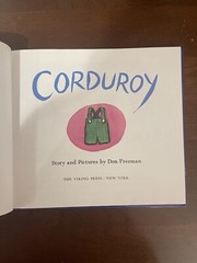 Don Freeman All About Corduroy 2 Stories in 1 Book Hardcover 8.25 x 9.25 In