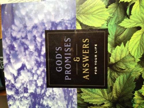 God’s Promises & Answers For Your Life – Paperback By Thomas Nelson – GOOD