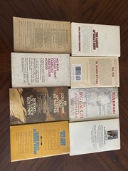Set Up Eight Various Authors, Western Paperback Books