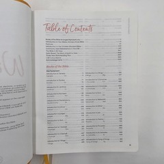LIKE NEW | CSB Lifeway Women’s Bible | Marigold LeatherTouch | Devotional Study