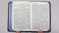 New Testament – Old Testament Prophecy Edition – hardcover – Very nice