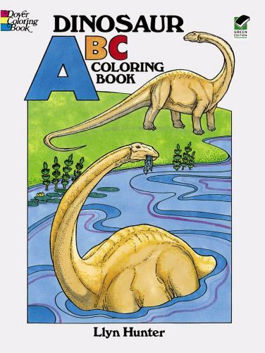 Dinosaur ABC Coloring Book; Dover Alphabe- paperback, 9780486257860, Llyn Hunter