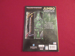 2023 Transformers Rise of the Beasts Jumbo Coloring & Activity Book – 80 Pages