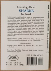 Learning About Sharks by Jan Sovak