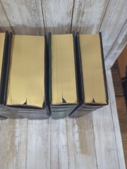 8 Longmeadow Press Bonded Leather Books – all the classics in great condition