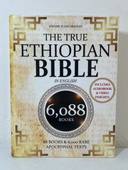 THE TRUE ETHIOPIAN BIBLE COMPLETE in English 88 African Scriptures 6,088 Books