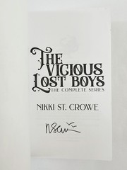 Nikki St Crowe Vicious Lost Boys Complete Series 2024 TPB Novel Blackwell House