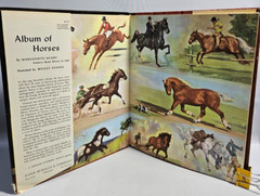 Album of Horses by Marguerite Henry, Illustrated by Wesley Dennis, 1965