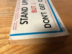 b Louis Warner STAND UP! But DON’T GET OFF 1972 NELF Press 1st Ed Unity Equality
