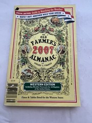 Old Farmer’s Almanac 2007 Robert B. Thomas Western Edition Weather Forecasts