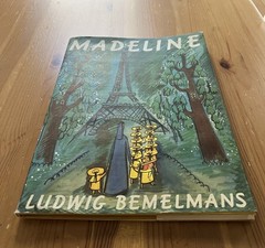 Vintage Madeline Ludwig Bemelmans 1966 HC Dust Jacket Paris Classic