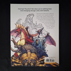 Godzilla: The Official Coloring Book Paperback Titan Books 62 Pictures 31 Pages