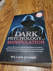 William Cooper Dark Psychology and Manipulation (Paperback) Mind Control New