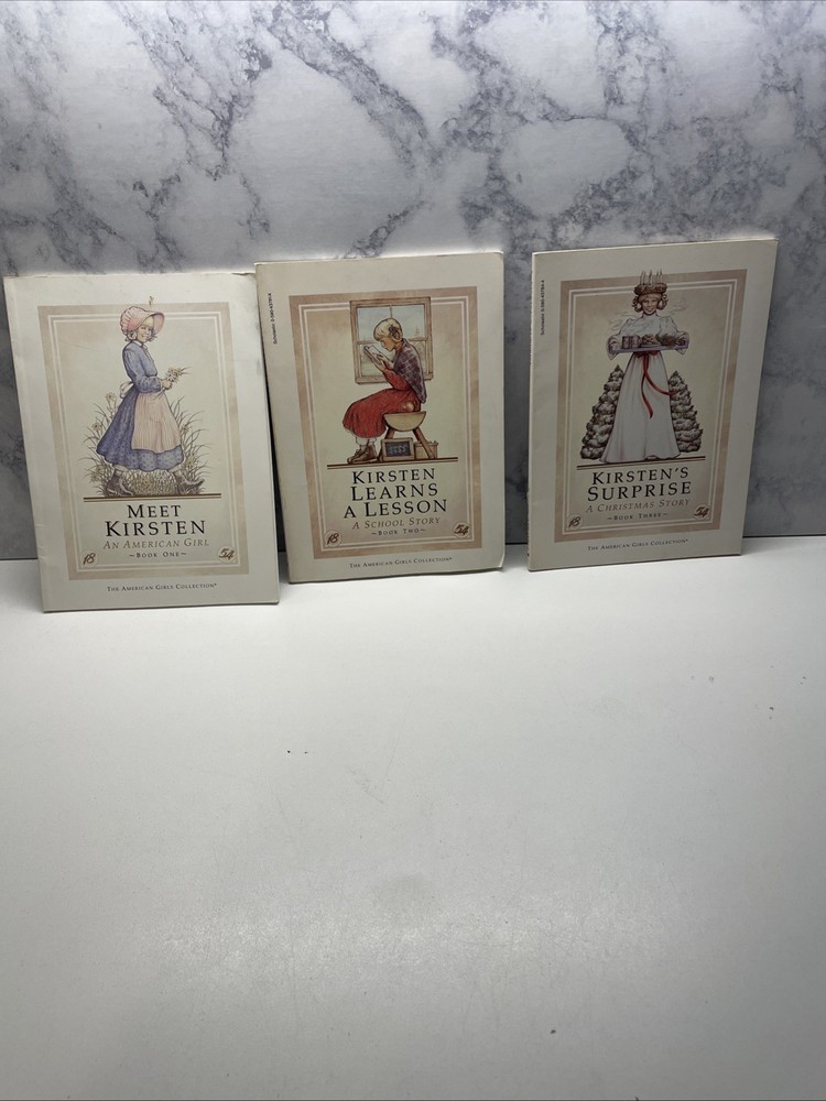 Pleasant Company American Girl Kirsten Books 1,2,3