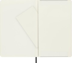 Classic Notebook, Soft Cover, Large (5″ x 8.25″) Squared/Grid, Black, 240 Pages