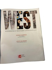 WEST Experience Western Civilization Sherman Salisbury 2012 McGraw-Hill History