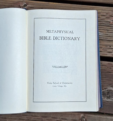 Metaphysical Bible Dictionary Unity School of Christianity Hardcover Pub 1931 MO