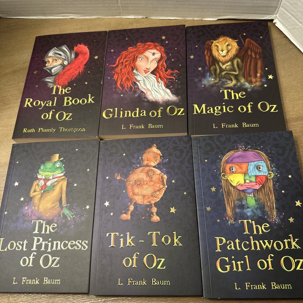 The Wizard of Oz Collection Lot Of 6 Books Set L. Frank Baum Paperback