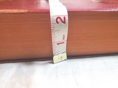 Saint Joseph Ed New American Bible LARGE TYPE Catholic Burgundy Leather 1986 NAB